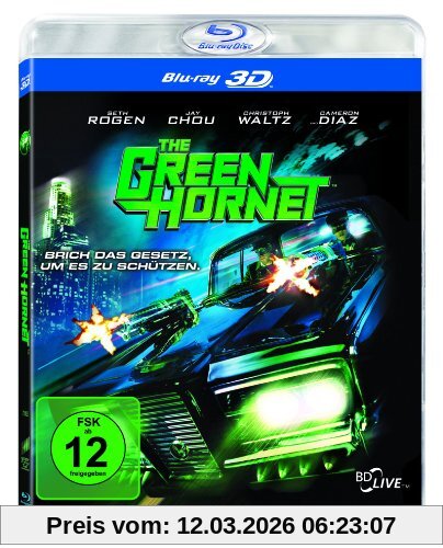 Michel Gondry The Green Hornet (inkl. 2D Blu-ray) [Blu-ray 3D]