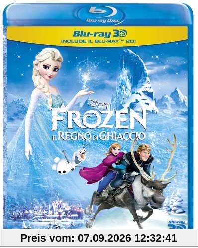 Frozen - Il regno di ghiaccio (2D+3D) [3D Blu-ray] [IT Import]