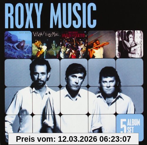 5 Album Set (Siren / Viva Roxy Music / Manifesto / Flesh And Blood / Heart Still Beating)