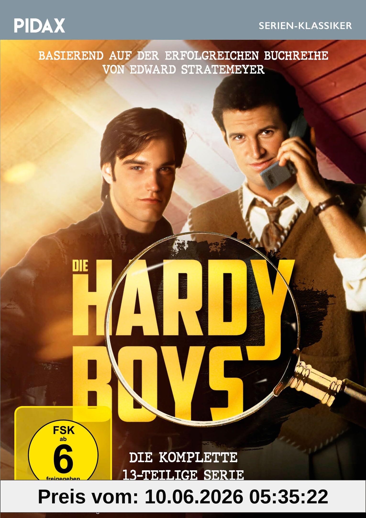 Die Hardy Boys - Komplettbox / Die komplette 13-teilige Mysteryserie nach der gleichnamigen Buchreihe (Pidax Serien-Klassiker) [2 DVDs]