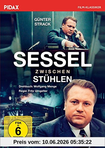 Sessel zwischen Stühlen / Meisterwerk von Kultautor Wolfgang Menge mit Günter Strack (Pidax Film-Klassiker)