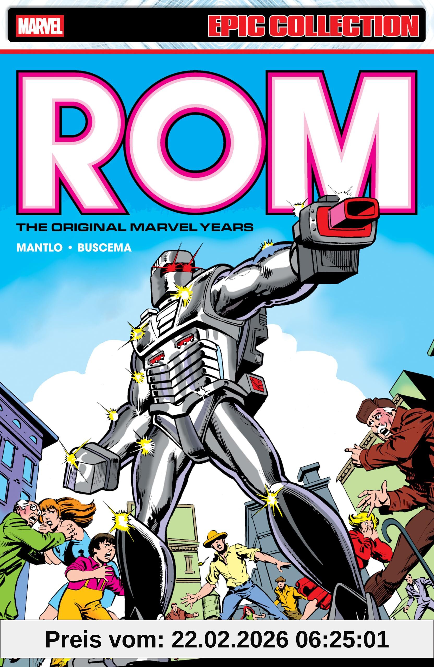Bill Mantlo Rom Epic Collection, The Original Marvel Years Vol. 1 (Marvel Rom)