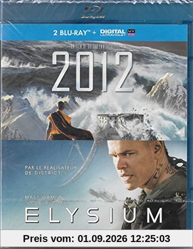 Double Blu-ray : 2012 + Elysium