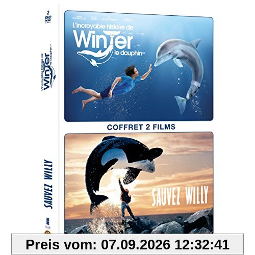 Coffret : sauvez willy ; winter le dauphin [FR Import]