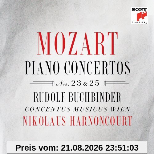 Rudolf Buchbinder Wolfgang Amadeus Mozart, Klavierkonzerte Nr. 23 & 25