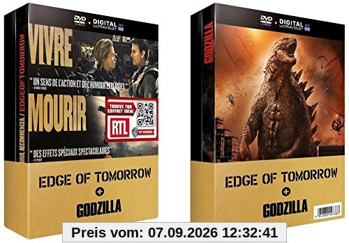 Coffret edge of tomorrow ; godzilla [FR Import]