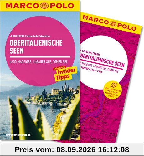 MARCO POLO Reiseführer Oberitalienische Seen, Lago Maggiore, Luganer See, Comer
