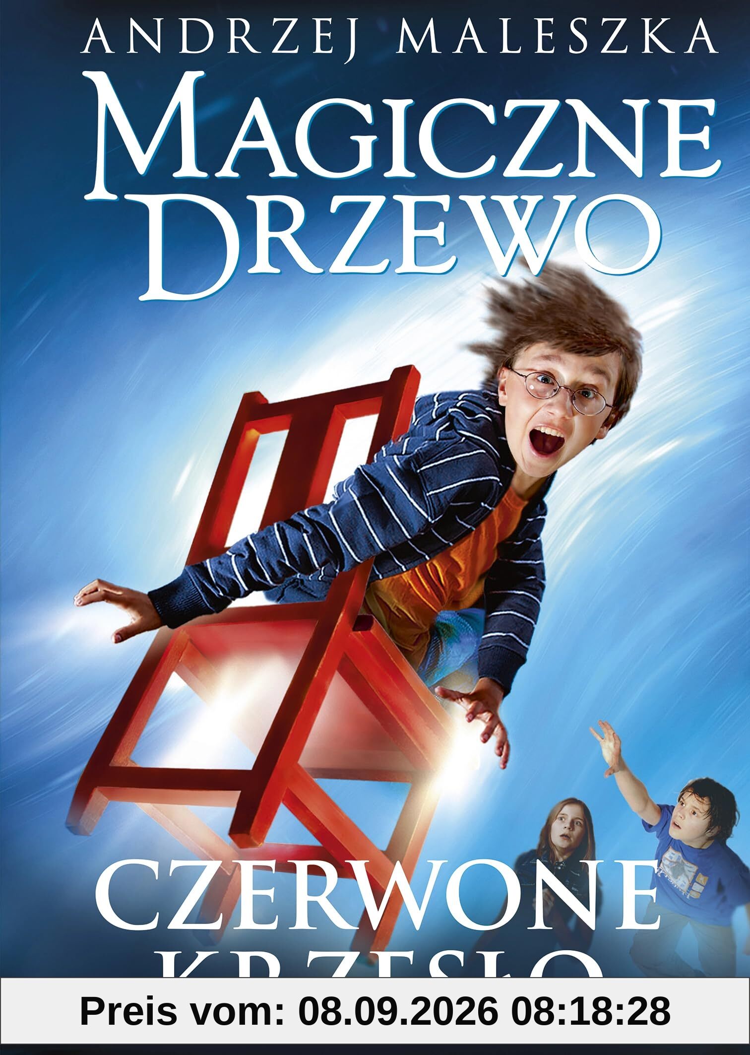 Magiczne Drzewo Czerwone krzesło