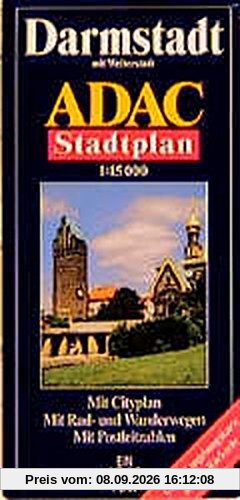 ADAC Stadtpläne, Darmstadt mit Weiterstadt