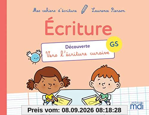 Ecriture, GS : découverte, vers l'écriture cursive