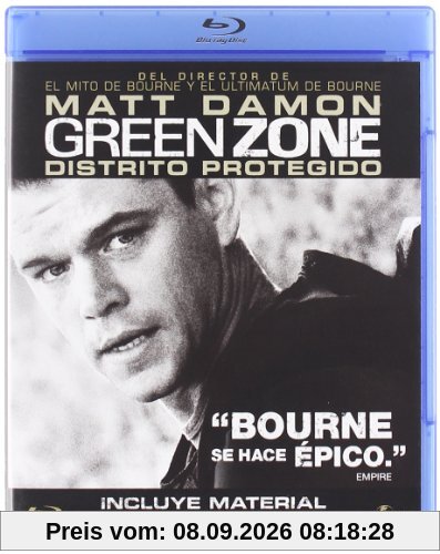 Green Zone: Distrito Protegido (Blu-Ray) (Import) (Keine Deutsche Sprache) (2010) Matt Damon; Greg Ki