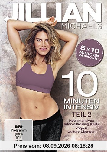 Jillian Michaels - 10 Minuten Intensiv (Teil 2)