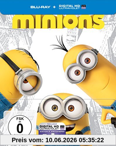 Minions (Steelbook) [Blu-ray] [Limited Edition]