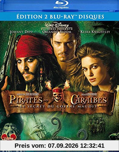 Pirates des caraïbes 2 : le secret du coffre maudit [Blu-ray] [FR Import]