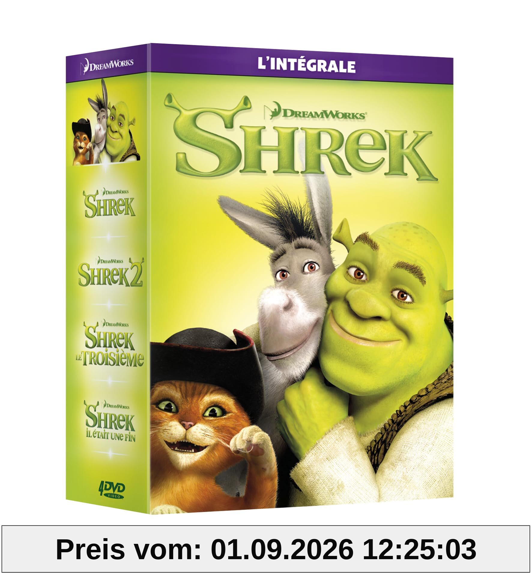 Shrek - l'intégrale - 4 films [FR Import]