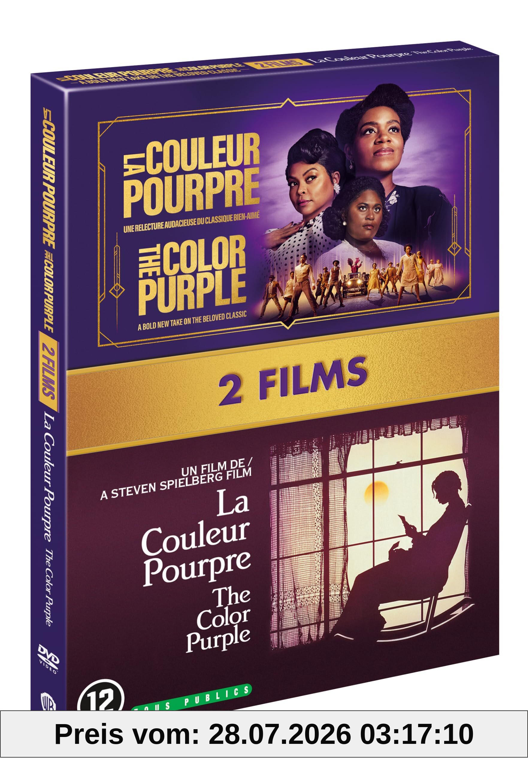 Steven Spielberg La Couleur Pourpre , Version 1985 + Version 2023 [Fr Import]