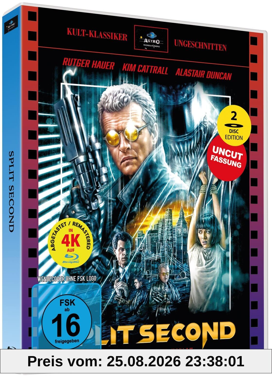 Split Second - Limited Edtion auf 200 Stück - Full-Sleeve Scanavo Box - Cover 1 (Blu-ray+DVD)