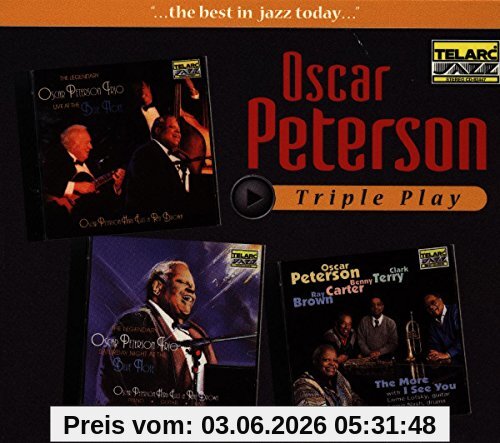 Oscar Peterson Triple Play (Live At The Blue Note/Saturday Night At The Blue Note/the More I See You)