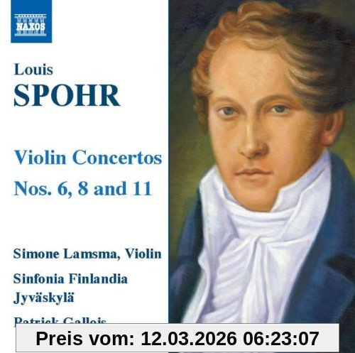 Lamsma Violinkonzerte 6, 8+11