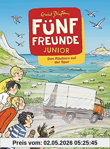 Fünf Freunde JUNIOR - Den Räubern auf der Spur: Für Leseanfänger ab 7 Jahren