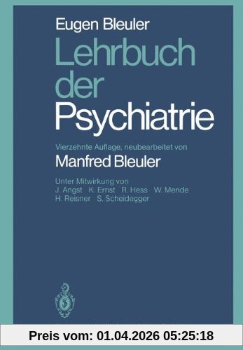 Lehrbuch der Psychiatrie