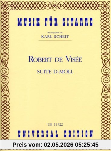 Suite D-Moll: für Gitarre