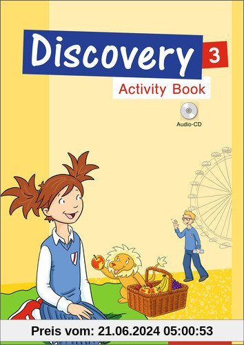 Discovery 1 - 4: Ausgabe 2013: Activity Book 3 mit Audio-CD