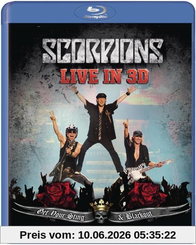 Get Your Sting And Blackout Live 2011 in 3D [Blu-ray]
