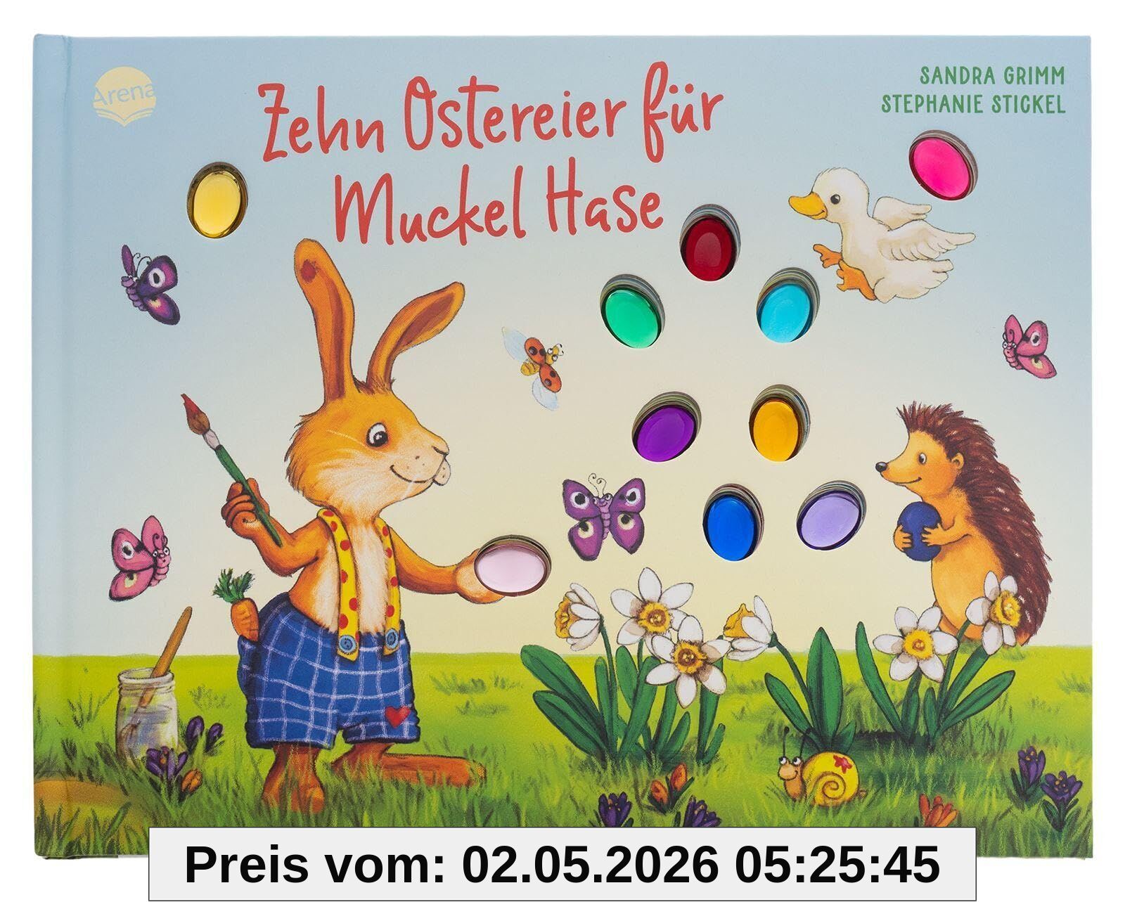 Zehn Ostereier für Muckel Hase