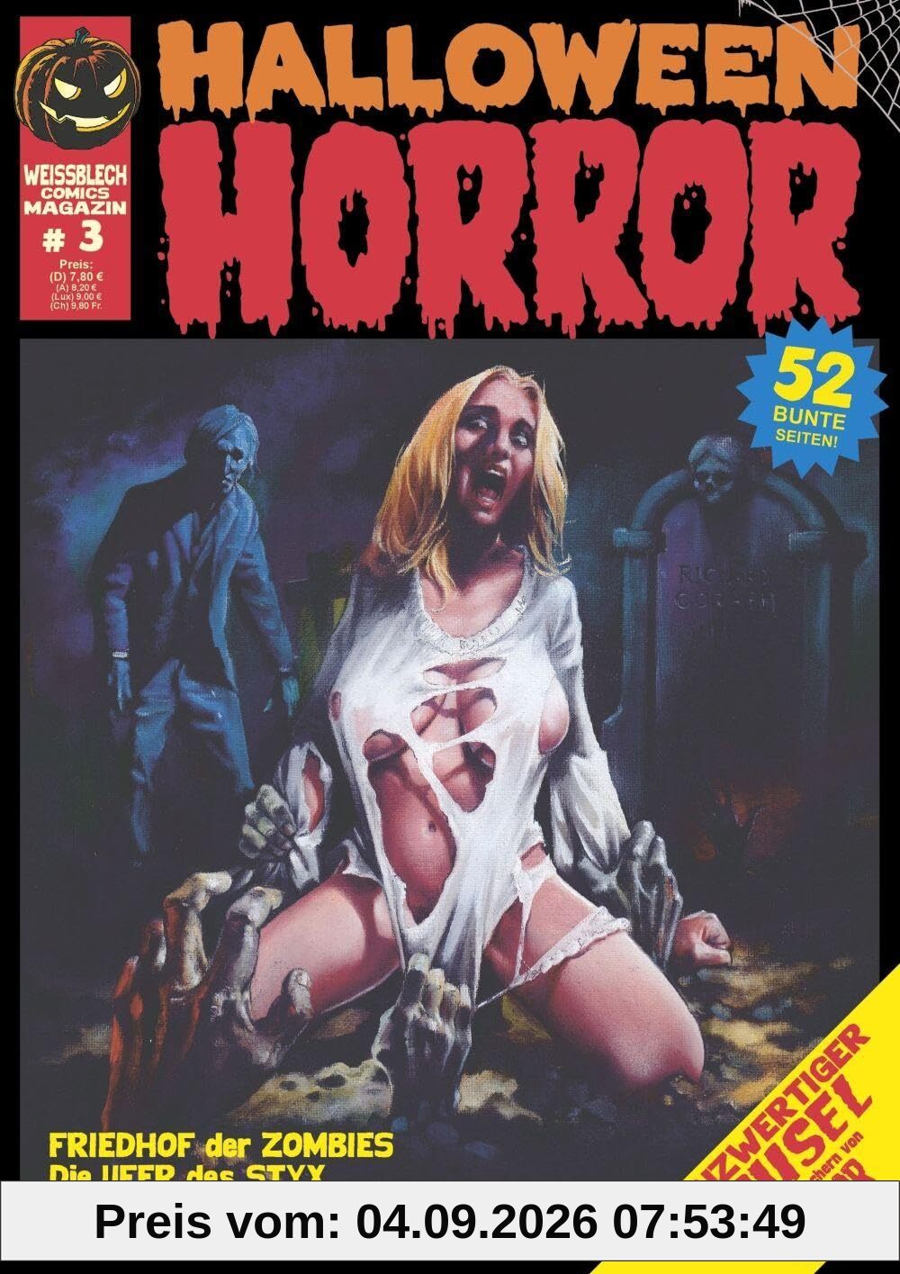 WEISSBLECH Comics Magazin 3: Halloween Horror