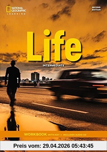Life - Second Edition: B1.2/B2.1: Intermediate - Workbook + Audio-CD + Key