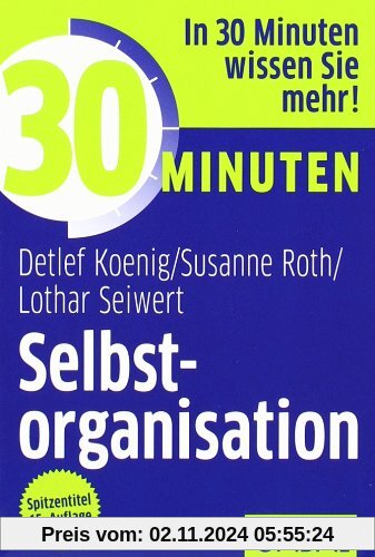 30 Minuten Selbstorganisation