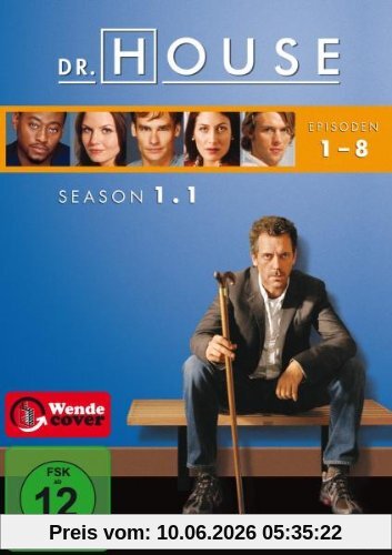 Dr. House - Season 1.1, Episoden 01-08 [3 DVDs]