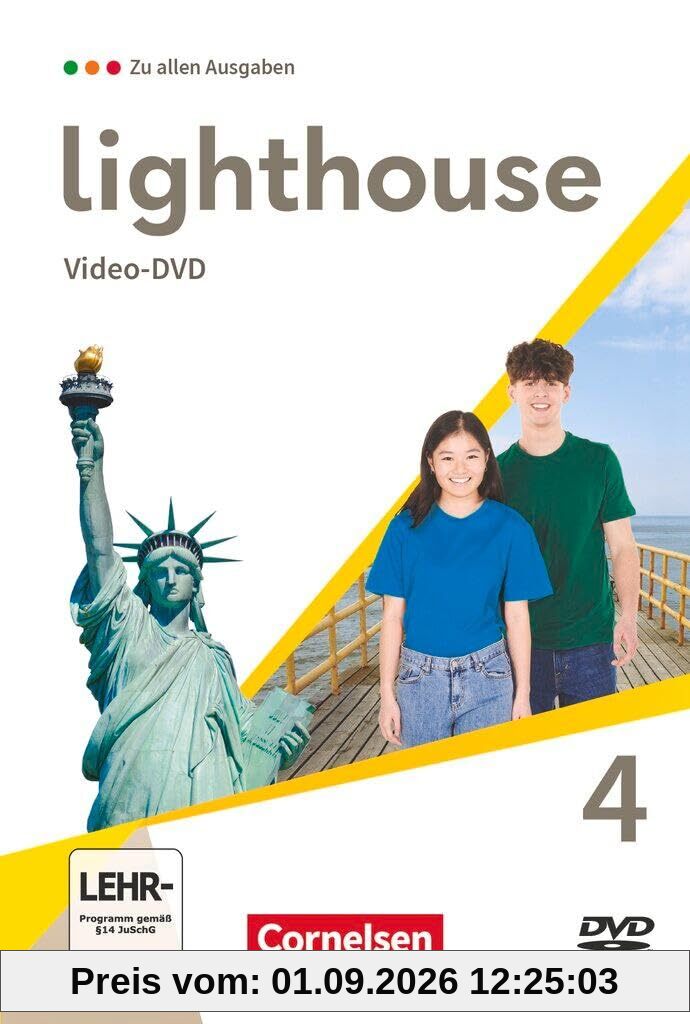 Lighthouse - Zu allen Ausgaben - Band 4: 8. Schuljahr: Video-DVD