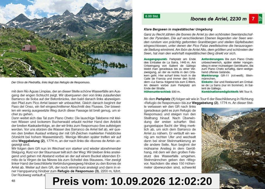 ROTHER Wanderführer Pyrenäen Süd - Spanische Zentralpyrenäen. 80 Touren von Panticosa bis Benasque