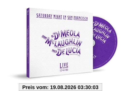 Al Di Meola Saturday Night In San Francisco (Cd Digipak)