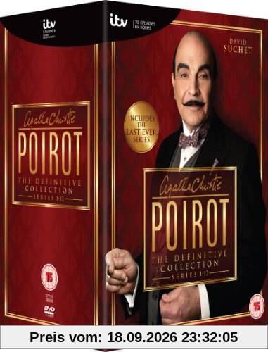 Edward Bennett Agatha Christie's Poirot - The Definitive Collection (Series 1-13) [35 DVDs] (Uk-Import)
