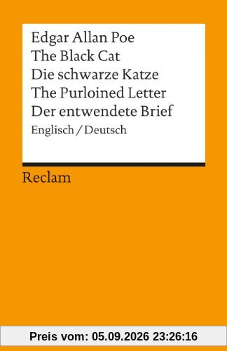 Die schwarze Katze / Der entwendete Brief.
