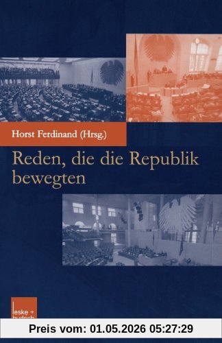 Reden, die die Republik bewegten