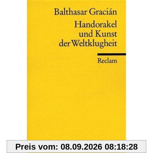 Handorakel und Kunst der Weltklugheit