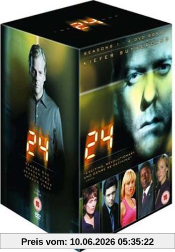 24 Heures chrono : L'intégrale Saisons 1 à 4 - Coffret 27 DVD [FR Import]