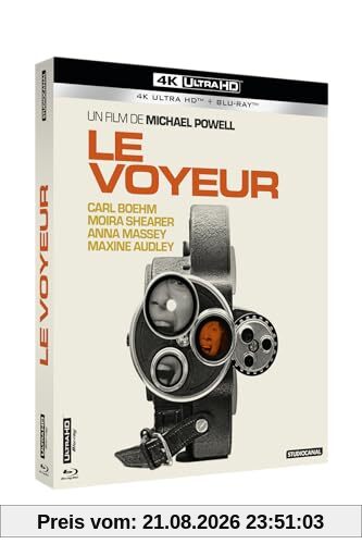 Michael Powell Le Voyeur 4k Ultra Hd [Blu-ray] [Fr Import]
