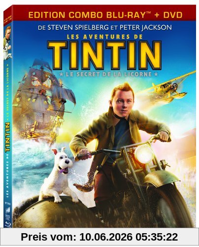 Les aventures de tintin, le secret de la licorne [Blu-ray] [FR Import]