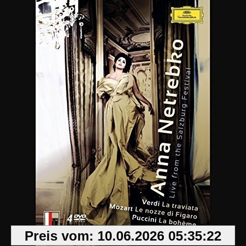 Anna Netrebko - Live aus Salzburg  [4 DVDs]
