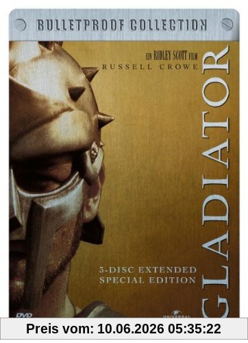 Gladiator - Extended Special Edition - Bulletproof Collection (3 DVDs im Steelbook)