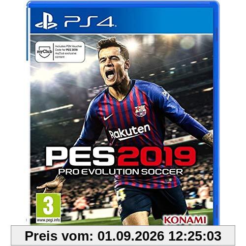 Konami - Pro Evolution Soccer (PES) 2019 /PS4 (1 Games)