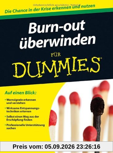 Burn-out überwinden für Dummies (Fur Dummies)