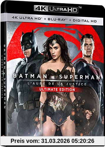 unbekannt Batman V Superman , L'aube De La Justice (version Longue) [4K Ultra Hd + Blu-ray + Copie Digitale UltraViolet] [4K Ultra Hd + Blu-ray + Copie