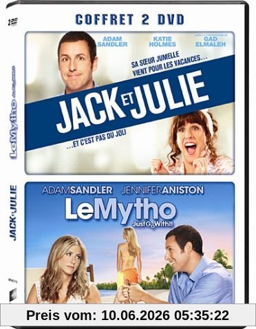 Coffret adam sandler : jack et julie ; le mytho [FR Import]