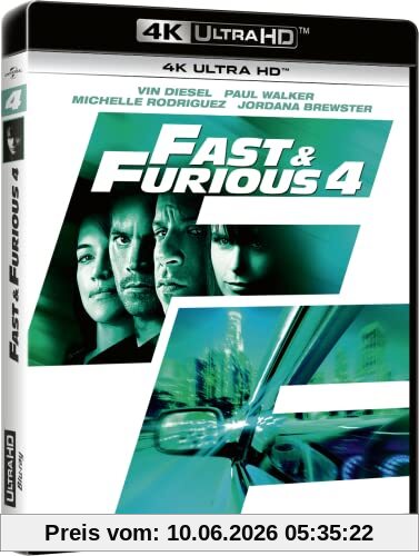 Fast and furious 4 4k ultra hd [Blu-ray] [FR Import]